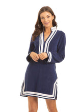 Load image into Gallery viewer, Cabana Life - Essentials Navy - Terry Tunic
