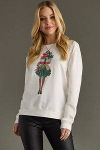 Panache Apparel Co. - Girl with Presents Sweatshirt