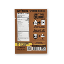 Load image into Gallery viewer, Noble Mick's - Craft Beverage Company - Caffe Mocha Espresso Martini Single Serve Craft Cocktail