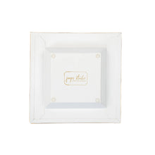 Load image into Gallery viewer, Pickleballs Enameled Tori Trinket Tray - Navy &amp; Pink