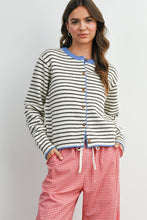 Load image into Gallery viewer, BUTTERMELON - Sailor Stripe Cardigan-BMC8385