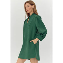 Load image into Gallery viewer, Textured dress: Green