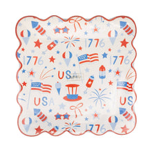 Load image into Gallery viewer, My Mind’s Eye - USA1241 - USA Icons Paper Plate - 9"