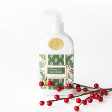 Load image into Gallery viewer, 8 Oak Lane - Woodland Cranberry Shea Butter Hand &amp; Body Lotion