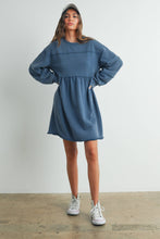 Load image into Gallery viewer, BUTTERMELON - Fall Full Sleeve Winter Mini Dress - BMD7507