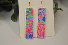 Load image into Gallery viewer, The Adorned Fox - Preppy Earrings, Colorful Bar Earrings, Summer Earrings