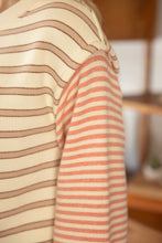 Load image into Gallery viewer, Mixed Striped Long Sleeve Knit Top