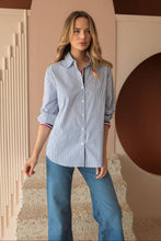 Load image into Gallery viewer, Jasmine Cotton Pinstripe Shirt