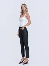 Load image into Gallery viewer, VERVET by FLYING MONKEY - HIGH RISE COATED ANKLE SLIM STRAIGHT JEANS T6040