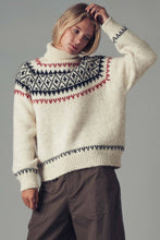 Load image into Gallery viewer, Nordic Fair Isle Knit Sweater