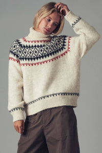 Nordic Fair Isle Knit Sweater