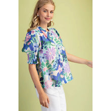 Load image into Gallery viewer, Floral Print Blouse
