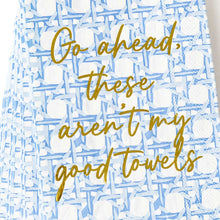 Load image into Gallery viewer, 8 Oak Lane - Blue Cane Paper Guest Towel Packs