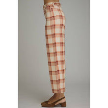 Load image into Gallery viewer, STYLE USA - NEW Plaid wide leg pants