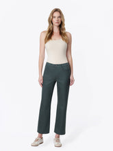 Load image into Gallery viewer, Vervet by Flying Monkey -High Rise Coated Crop Straight Jeans V3910DKS