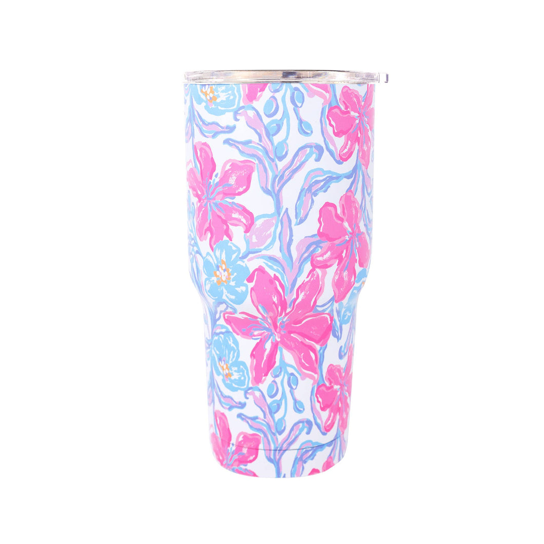 Lilly Pulitzer by Lifeguard Press - Insulated Tumbler, Beachside Haven