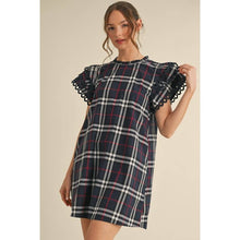 Load image into Gallery viewer, STYLE USA - Plaid check print dress