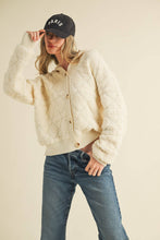 Load image into Gallery viewer, Fuzzy Knit Hoodie