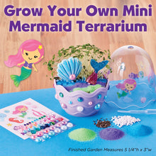 Load image into Gallery viewer, Grow a Mini Garden – Mermaid - DIY Craft Kit for Kids