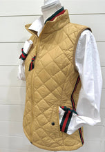 Load image into Gallery viewer, Audrey Ribbon FC - White w Green &amp; Red Stripe Ribbon