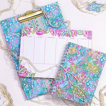 Load image into Gallery viewer, Lilly Pulitzer - Mini Notebook, Aqua La Vista