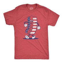 Load image into Gallery viewer, Fourth Of July Hotdog Men's T Shirt