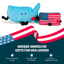 Load image into Gallery viewer, Wisconsin State Stuffed Plush - Tiny Cheese