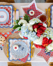 Load image into Gallery viewer, My Mind’s Eye - HAM1240 - Blue Ditsy Floral Paper Plate