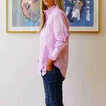 Load image into Gallery viewer, Lottie -Pink Stripe Cotton Poplin Shirt