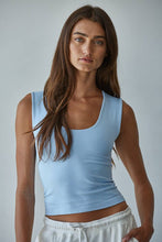 Load image into Gallery viewer, By Together - S1187N | Double Layered Seamless Top: Cream / SM