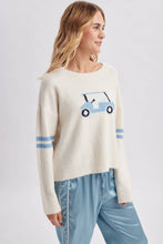 Load image into Gallery viewer, Wishlist Apparel - GOLF CART SPORTS GRAPHIC COZY SWEATER / WL26-13643