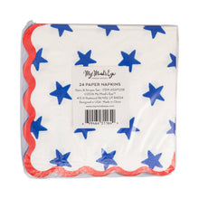 Load image into Gallery viewer, My Mind’s Eye - SSP1238 - Stars and Stripes Paper Cocktail Napkin Set