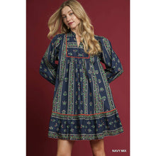 Load image into Gallery viewer, Boho Mini Dress