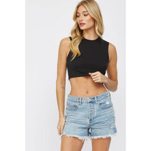Load image into Gallery viewer, Mica Denim - HIGH RISE SHORTS