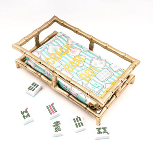 8 Oak Lane - Mahjong Stripe Paper Guest Towel Packs