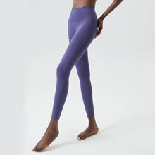 Load image into Gallery viewer, Sodalemon - Women Wave Design Yoga Sport Solid Color Fitness Leggings