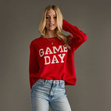 Load image into Gallery viewer, Red Game Day Sweater