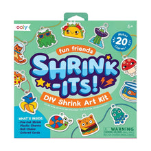 Load image into Gallery viewer, OOLY - Shrink-Its!: D.I.Y. Shrink Art Kit - Fun Friends (28 PC Set)