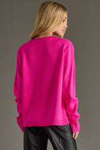 Load image into Gallery viewer, Panache Apparel Co. - Bright Pink Ski Sweater