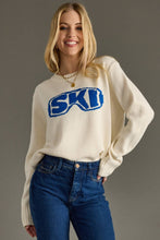 Load image into Gallery viewer, Panache Apparel Co. - Cream Ski Goggle Sweater