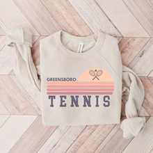 Load image into Gallery viewer, Southern Girl Supply Co - Custom City Retro Tennis Sweatshirt
