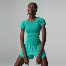 Load image into Gallery viewer, Sodalemon - Stretch Yoga Fitness Wear Short Sleeve T-shirt