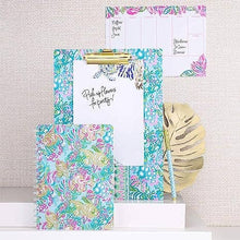 Load image into Gallery viewer, Lilly Pulitzer - Mini Notebook, Aqua La Vista