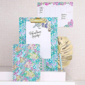 Lilly Pulitzer - Mini Notebook, Aqua La Vista