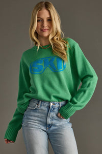 Panache Apparel Co. - Green Ski Goggle Sweater