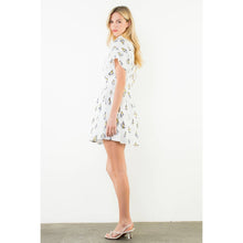 Load image into Gallery viewer, Short Sleeve Sailboats Pattern Dress