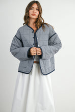 Load image into Gallery viewer, Buttoned Quilted Puffer Jacket - BMJ7822