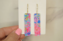 Load image into Gallery viewer, The Adorned Fox - Preppy Earrings, Colorful Bar Earrings, Summer Earrings