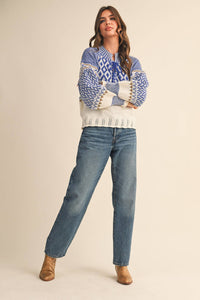 Nordic Sweater - Blue