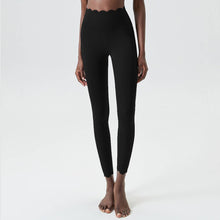 Load image into Gallery viewer, Sodalemon - Women Wave Design Yoga Sport Solid Color Fitness Leggings